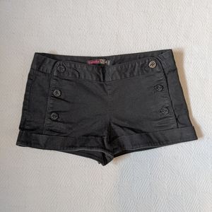 Talula black sailor shorts